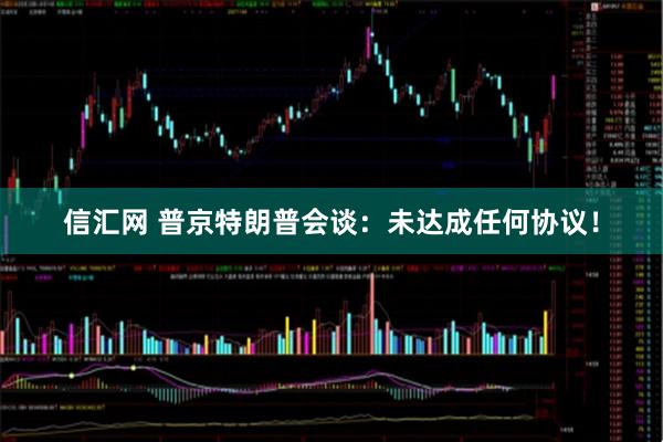 信汇网 普京特朗普会谈：未达成任何协议！