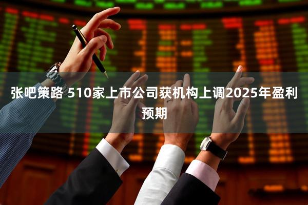 张吧策路 510家上市公司获机构上调2025年盈利预期